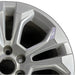 20" SILVERADO 1500 PICKUP 22 20x9 10 spoke opt RHO Original OEM Wheel Rim - Side Profile