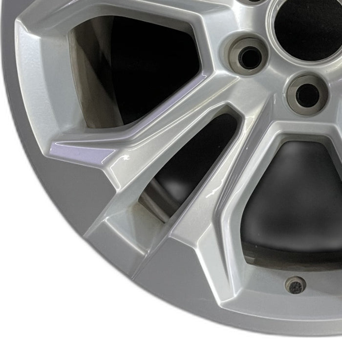 20" SILVERADO 1500 PICKUP 22 20x9 10 spoke opt RHO Original OEM Wheel Rim - Back View