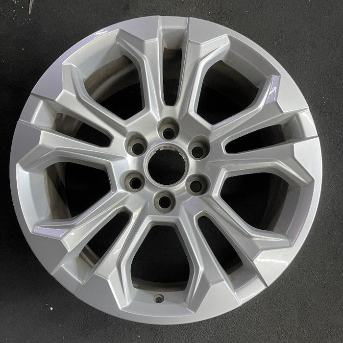 20" SILVERADO 1500 PICKUP 22 20x9 10 spoke opt RHO Original OEM Wheel Rim - Additional View