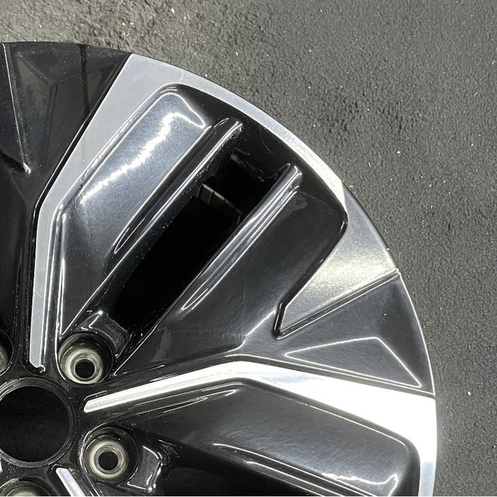 19" EV6 22-24 19x7.5 alloy black inlay Original OEM Wheel Rim