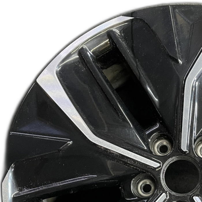 19" EV6 22-24 19x7.5 alloy black inlay Original OEM Wheel Rim