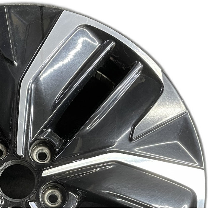 19" EV6 22-24 19x7.5 alloy black inlay Original OEM Wheel Rim