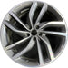 20" XF 16-20 20x8.5 , 5 double spoke, turbine Original OEM Wheel Rim - Front View