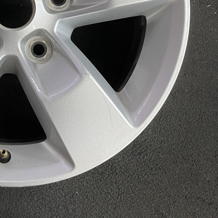 17" DODGE 1500 PICKUP 13-18 17x7 aluminum 5 spoke silver opt WFE Original OEM Wheel Rim