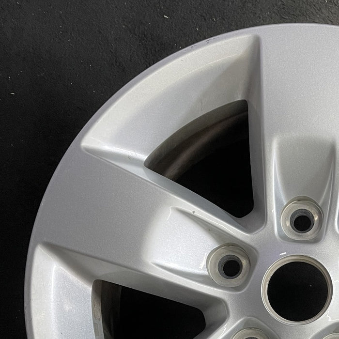 17" DODGE 1500 PICKUP 13-18 17x7 aluminum 5 spoke silver opt WFE Original OEM Wheel Rim