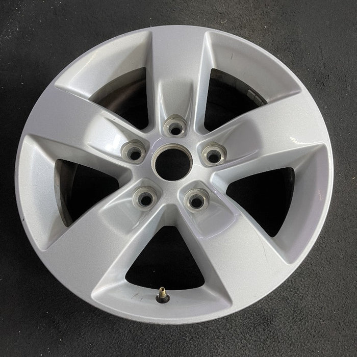 17" DODGE 1500 PICKUP 13-18 17x7 aluminum 5 spoke silver opt WFE Original OEM Wheel Rim