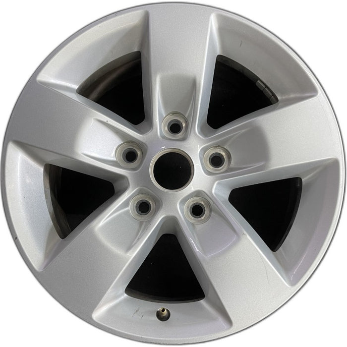 17" DODGE 1500 PICKUP 13-18 17x7 aluminum 5 spoke silver opt WFE Original OEM Wheel Rim