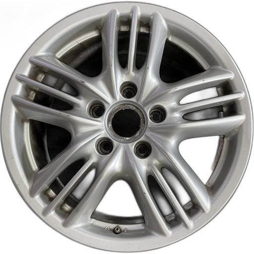 18" PORSCHE CAYENNE 08-10 18x8 , 5 triple spokes Original OEM Wheel Rim - Front View
