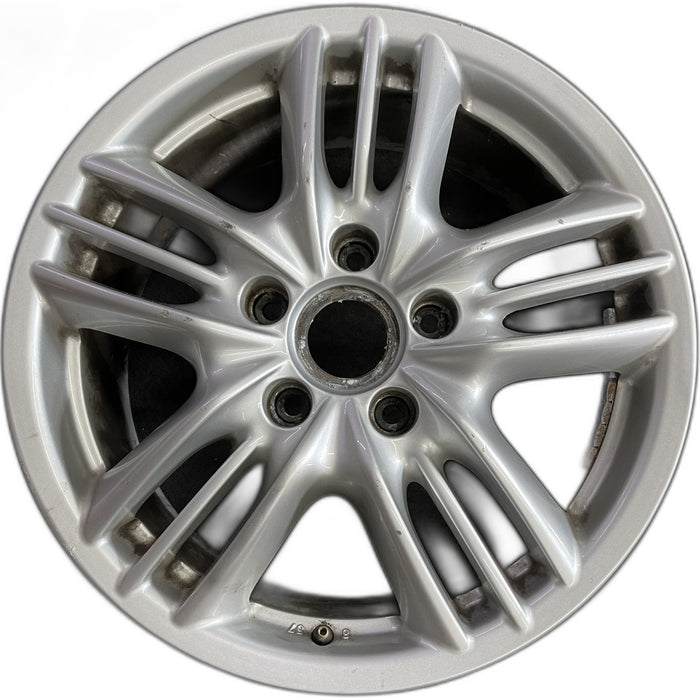 18" PORSCHE CAYENNE 08-10 18x8 , 5 triple spokes Original OEM Wheel Rim - Front View