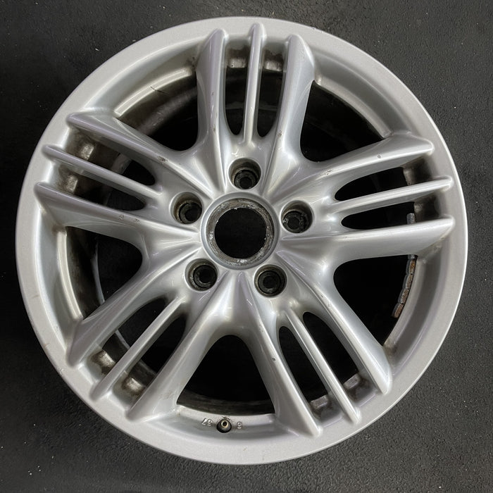 18" PORSCHE CAYENNE 08-10 18x8 , 5 triple spokes Original OEM Wheel Rim - Angle View