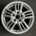 18" PORSCHE CAYENNE 08-10 18x8 , 5 triple spokes Original OEM Wheel Rim - Angle View