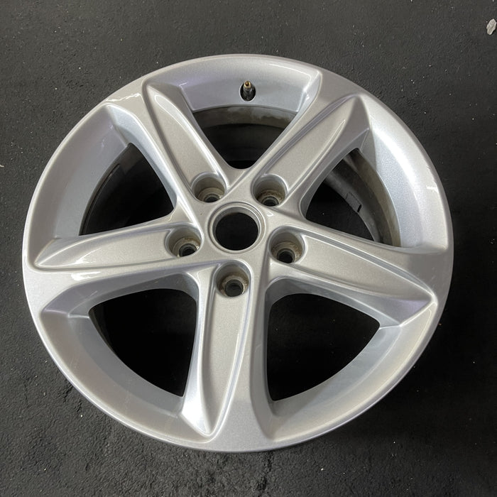 16" MALIBU 18-19 aluminum, 16x7, opt QC7 Original OEM Wheel Rim - Close-Up Detail