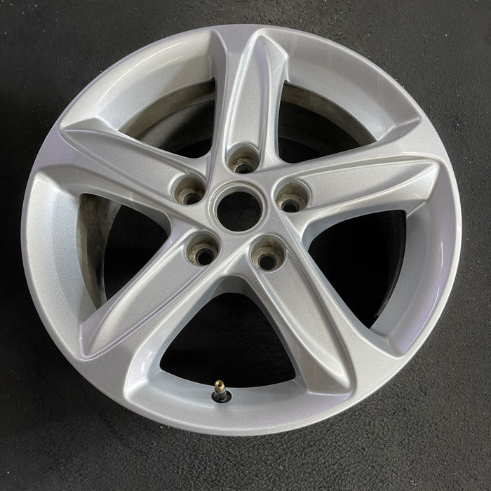 16" MALIBU 18-19 aluminum, 16x7, opt QC7 Original OEM Wheel Rim - Side Profile
