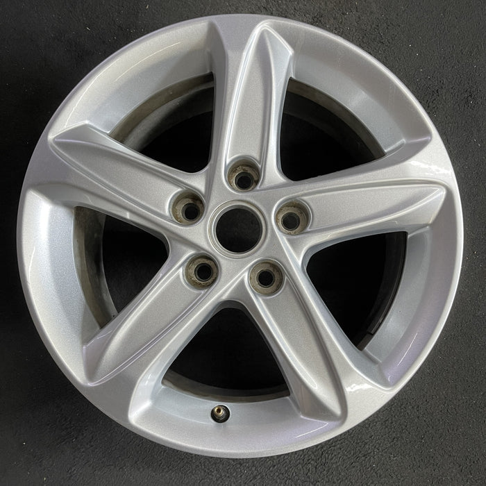 16" MALIBU 18-19 aluminum, 16x7, opt QC7 Original OEM Wheel Rim - Angle View