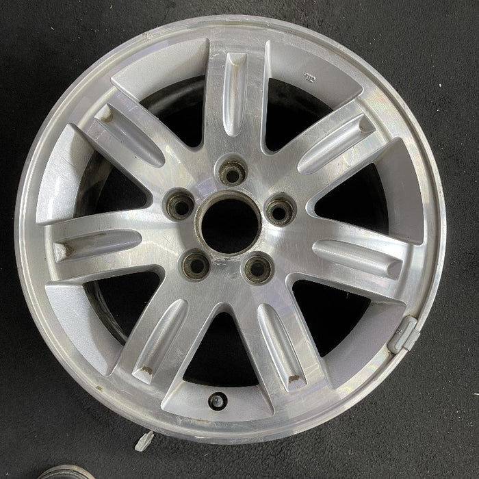 16" CR-V 05-06 16x6.5 alloy 7 spoke Original OEM Wheel Rim - Front View