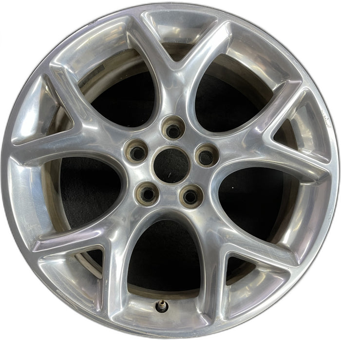 17" FOCUS 12-14 17x7 , 5 spoke, , polished Original OEM Wheel Rim - Front View