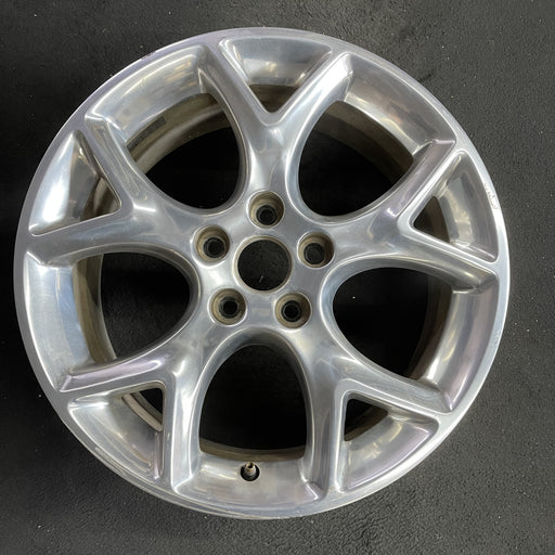 17" FOCUS 12-14 17x7 , 5 spoke, , polished Original OEM Wheel Rim - Angle View