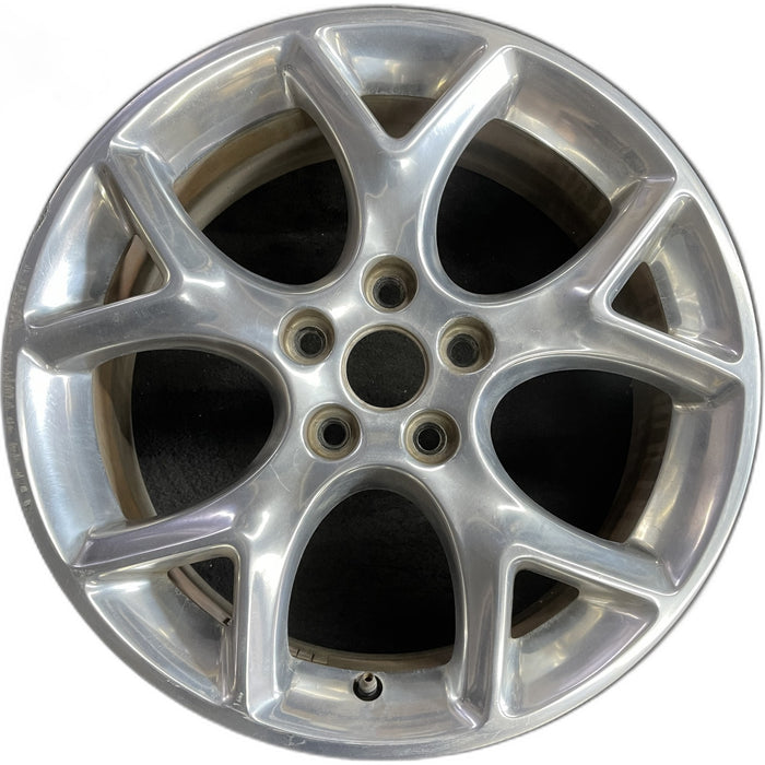 17" FOCUS 12-14 17x7 , 5 spoke, , polished Original OEM Wheel Rim - Front View