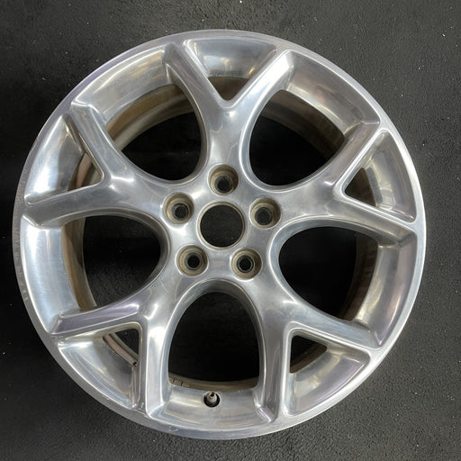 17" FOCUS 12-14 17x7 , 5 spoke, , polished Original OEM Wheel Rim - Angle View