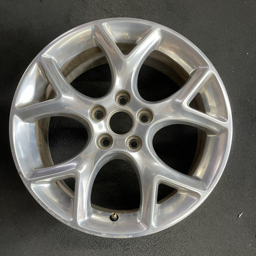 17" FOCUS 12-14 17x7 , 5 spoke, , polished Original OEM Wheel Rim - Angle View