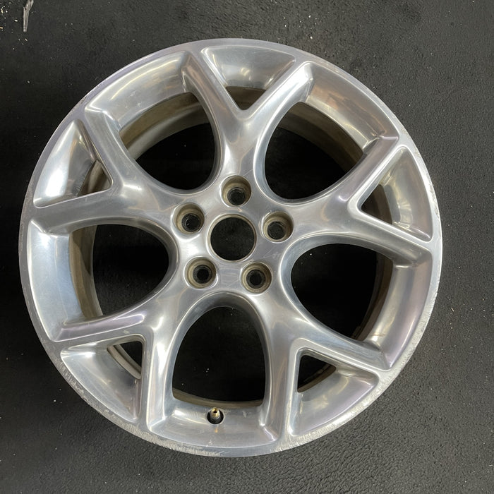 17" FOCUS 12-14 17x7 , 5 spoke, , polished Original OEM Wheel Rim - Angle View