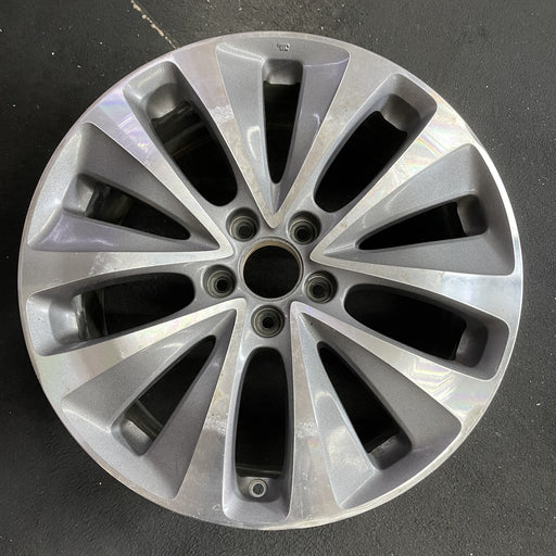 19" MDX 14-16 19x8 , , 10 spoke, w/o chrome Original OEM Wheel Rim - Angle View