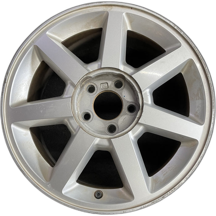 17" CTS 04-05 17x7.5 , , Original OEM Wheel Rim - Front View