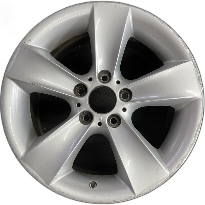 17" BMW Z4 06-08 17x8 , 5 spoke, single spoke Original OEM Wheel Rim - Front View