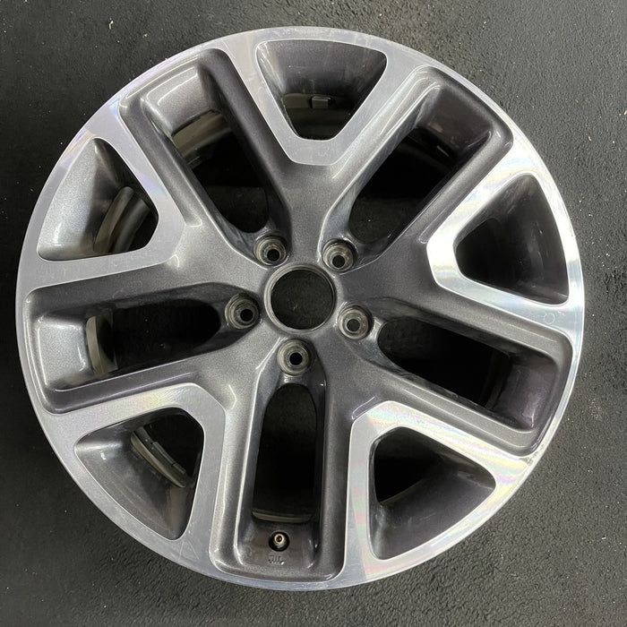 18" RENEGADE 15 18x7 , , , open spoke Original OEM Wheel Rim - Angle View