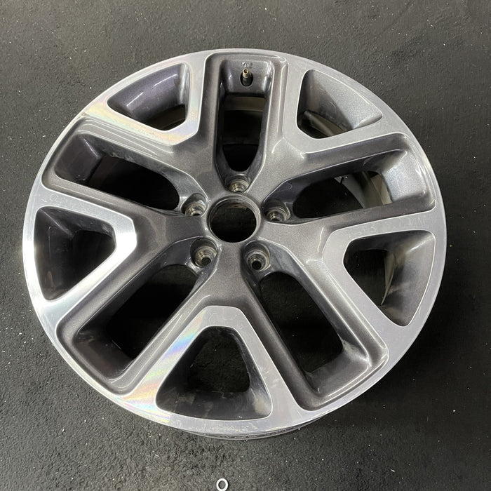 18" RENEGADE 15 18x7 , , , open spoke Original OEM Wheel Rim - Close-Up Detail