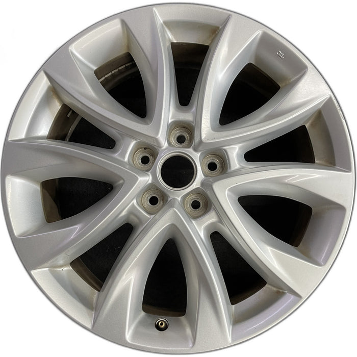 19" MAZDA CX-5 13-15 aluminum, 19x7, Original OEM Wheel Rim - Front View