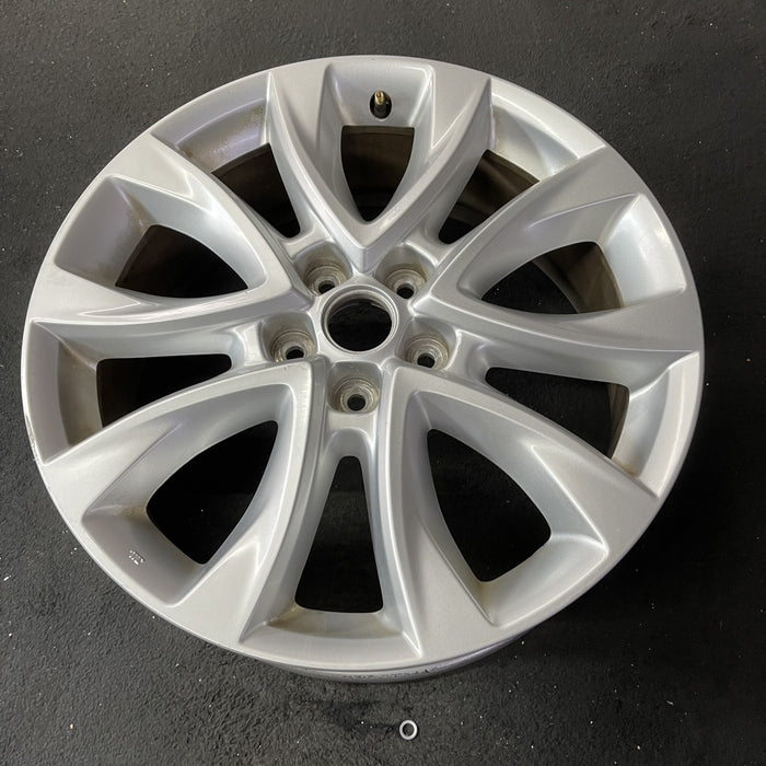 19" MAZDA CX-5 13-15 aluminum, 19x7, Original OEM Wheel Rim - Close-Up Detail