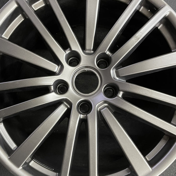 20" PORSCHE PANAMERA 17-20 alloy 20x11.5 15 spoke Original OEM Wheel Rim - Angle View