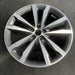 20" F-PACE 17-19 20x8.5 , 5 double spoke, w/notched spoke, machined face - Side Profile