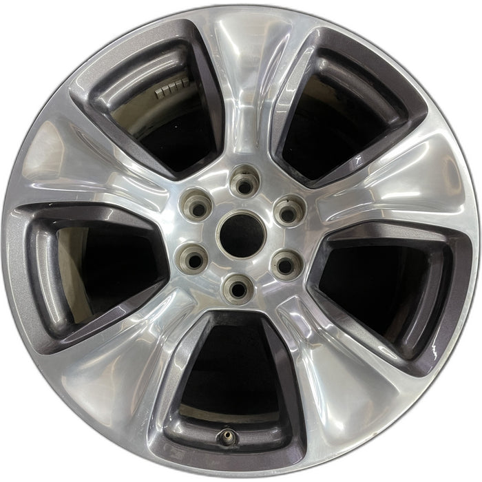 20" DODGE 1500 PICKUP 19-21 , 20x9, , 5 spoke, opt WRB Original OEM Wheel Rim - Front View