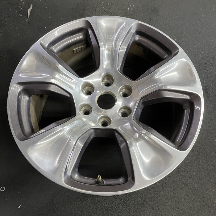 20" DODGE 1500 PICKUP 19-21 , 20x9, , 5 spoke, opt WRB Original OEM Wheel Rim - Side Profile