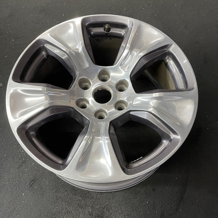 20" DODGE 1500 PICKUP 19-21 , 20x9, , 5 spoke, opt WRB Original OEM Wheel Rim - Close-Up Detail