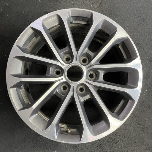 18" FORD F150 PICKUP 18-20 18x7.5, aluminum, 12 spoke , , machined spoke face - Angle View