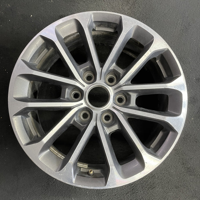 18" FORD F150 PICKUP 18-20 18x7.5, aluminum, 12 spoke , , machined spoke face - Angle View