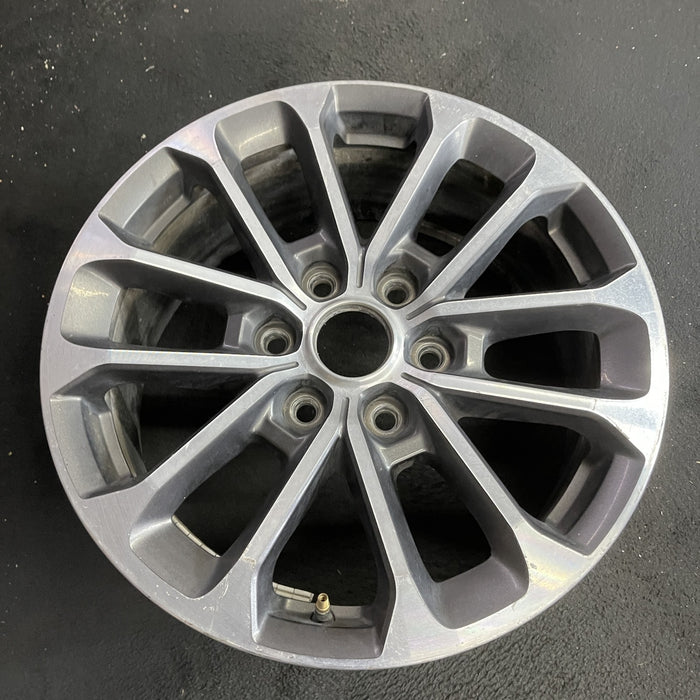 18" FORD F150 PICKUP 18-20 18x7.5, aluminum, 12 spoke , , machined spoke face - Side Profile