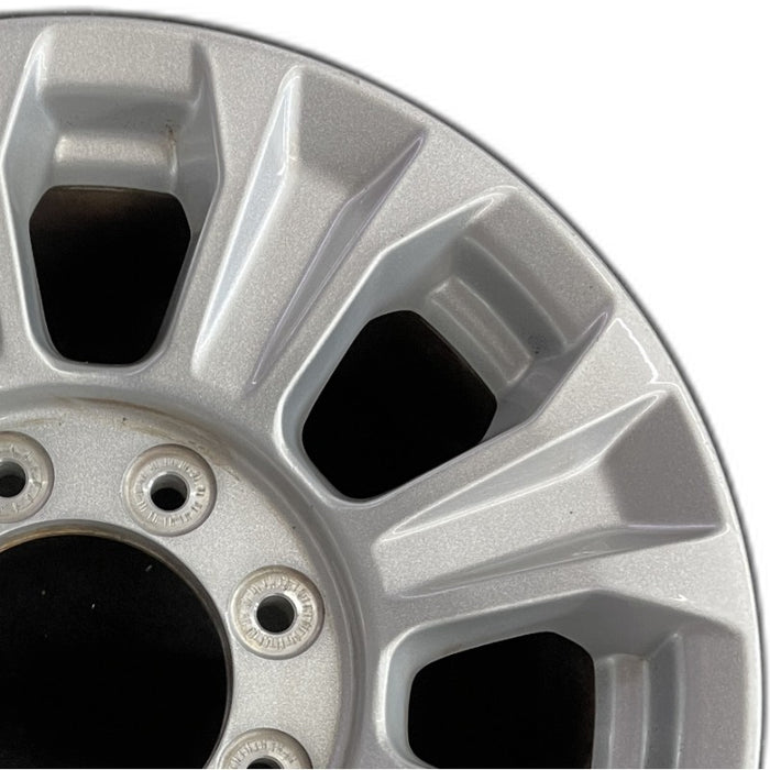 18" FORD F250SD PICKUP 20-22 18x8 aluminum 8 spoke silver Original OEM Wheel Rim