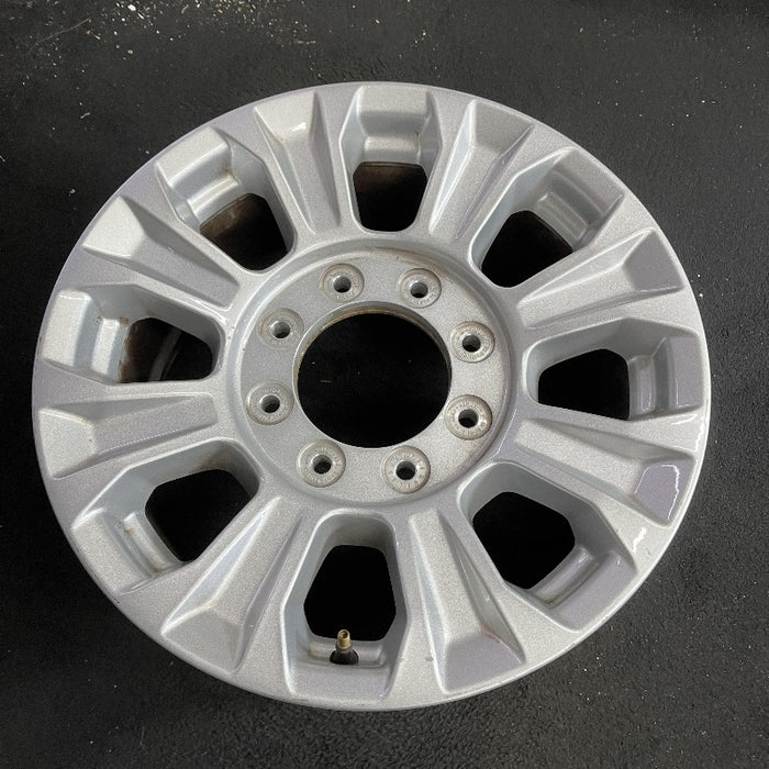 18" FORD F250SD PICKUP 20-22 18x8 aluminum 8 spoke silver Original OEM Wheel Rim