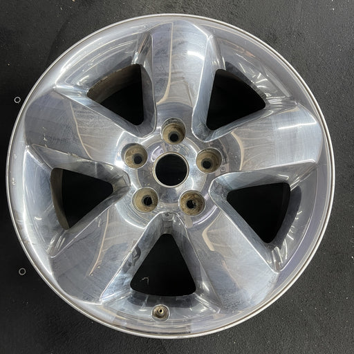 20" DODGE 1500 PICKUP 13 , 20x8, chrome clad Original OEM Wheel Rim - Angle View