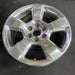20" SIERRA 1500 PICKUP 19 classic , 20x9, 5 spoke, exposed lug nuts, polished - Side Profile