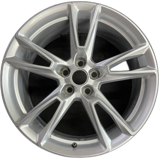 20" CAMARO 19-24 20x8.5, 5 split spoke, silver Original OEM Wheel Rim - Front View