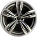 20" BMW M6 12-17 20x10.5 alloy rear 5 double spoke wide opening in spoke - Front View