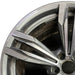 20" BMW M6 12-17 20x10.5 alloy rear 5 double spoke wide opening in spoke - Angle View