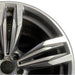 20" BMW M6 12-17 20x10.5 alloy rear 5 double spoke wide opening in spoke - Side Profile