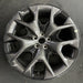 22" TX500h 24 , 5 Y spoke Original OEM Wheel Rim - Angle View