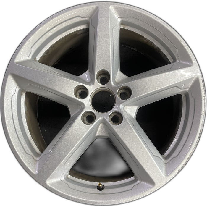 18" EXPLORER 16-17 18x8 , aluminum, w/o police package; 5 spoke Original OEM - Front View